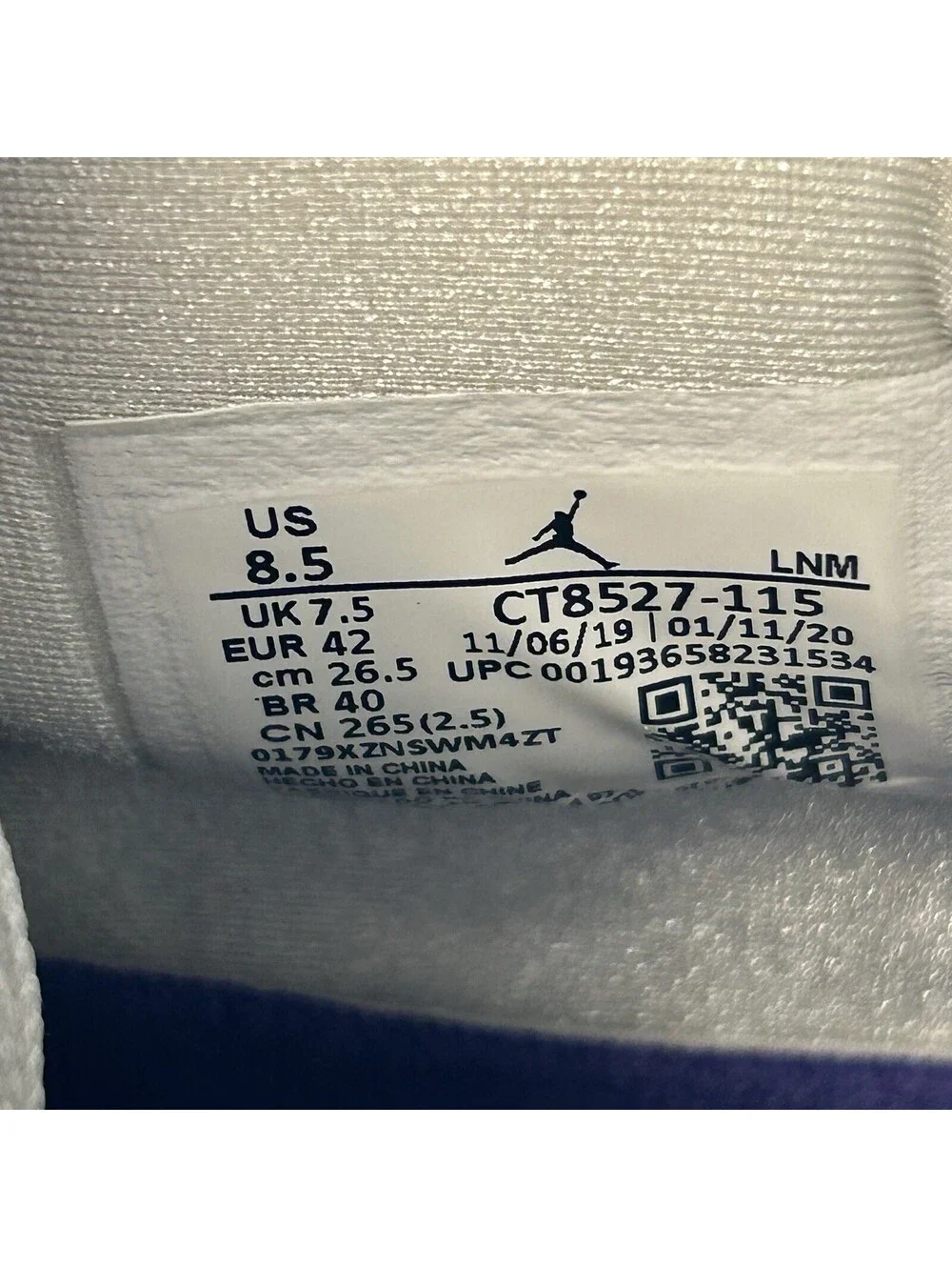 Jordan all items